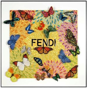 Fendi 8 1/2"x11" Framed Wall Art